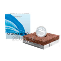 Portugal 5 Euro Silber proof 2020 – Der Delfin