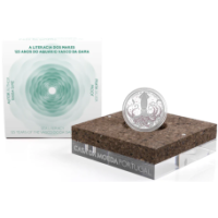Portugal 7,5 Euro Silber proof 2023 – Meereskompetenz – 125 Jahre Aquarium in Vasko von Gama
