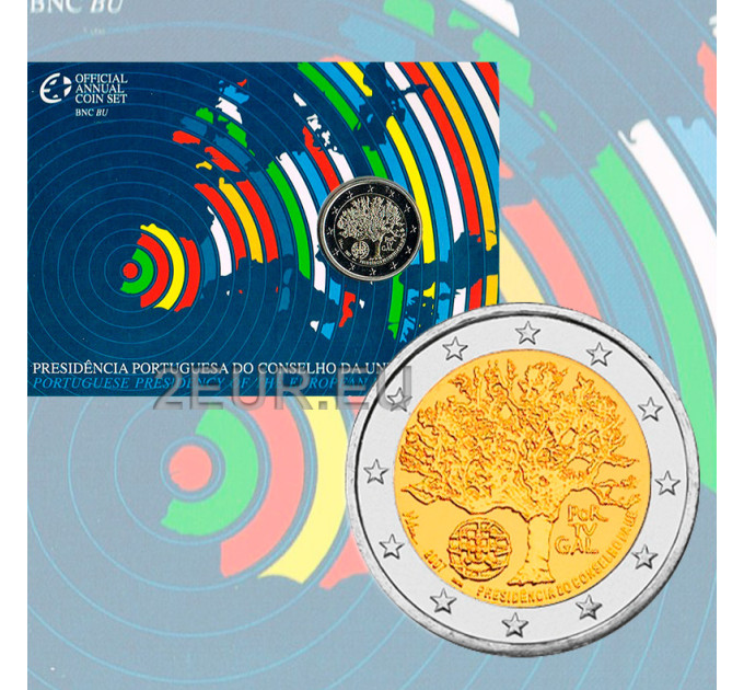 Portugal 2 Euro BU 2007 - EU-Ratspräsidentschaft