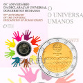 Portugal 2 Euro BU 2008 - 60 Jahre Menschenrechte  