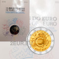 Portugal 2 Euro BU 2012 - 10 Jahre Euro-Bargeld