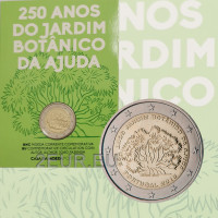Portugal 2 euro BU 2018 - 250 Jahre seit der Gründung des Botanischen Gartens von Ajuda 