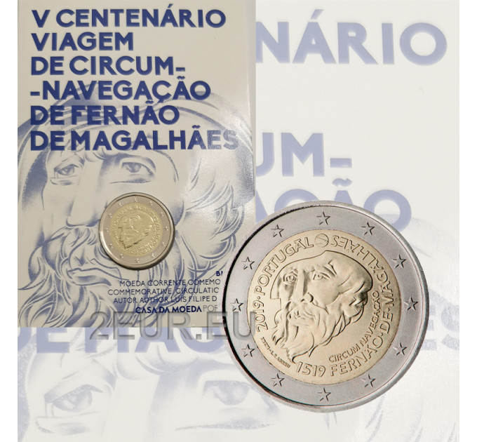 Portugal 2 Euro BU 2019 - 500. Jahrestag der ersten Erdumrundung durch Magellan  