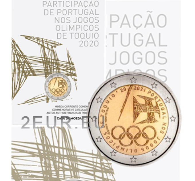 Portugal 2 Euro BU 2021 - Olympische Sommerspiele 2020  