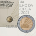 Portugal 2 Euro BU 2021 - Präsidentschaft des Rates der Europäischen Union  