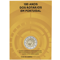 Portugal 2 Euro BU 2026 – 100-jähriges Jubiläum der Rotary Foundation in Portugal Portugal 2 Euro BU 2026 – 100-jähriges Jubiläum der Rotary Foundation in Portugal
