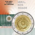 Portugal 2 Euro BU 2024 – 50. Jahrestag der Nelkenrevolution