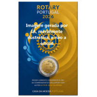 Portugal 2 Euro BU 2026 – 100-jähriges Jubiläum der Rotary Foundation in Portugal