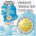 Portugal 2 Euro BU 2022 - 100. Jahrestag der ersten Südatlantik-Luftüberquerung  