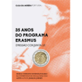 Portugal 2 Euro BU 2022 - 35 Jahre Erasmus 