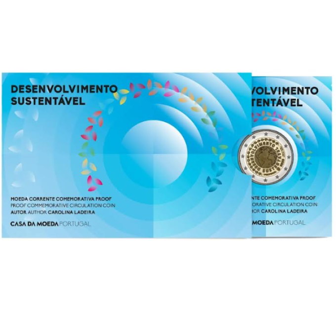 Portugal 2 Euro Proof 2025 – Nachhaltige Entwicklung