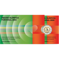 Portugal 2 Euro Proof 2024 – Olympische Sommerspiele in Paris - Portugiesische Olympiamannschaft
