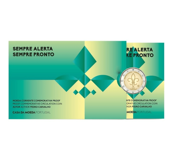 Portugal 2 Euro Proof 2025 – Weltpfadfinder