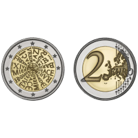 Portugal 2 Euro proof 2023 – Frieden in unseren Händen