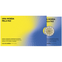 Portugal 2 Euro proof 2023 – Frieden in unseren Händen