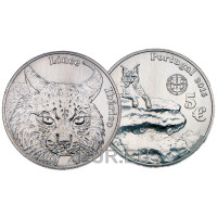 Portugal 5 Euro UNC 2016 - Iberischer Luchs