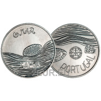 Portugal 5 euro UNC 2019 - Das von einem Kind gezeichnete Meer