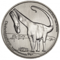 Portugal 5 euro UNC 2021 - Dinheirosaurus Lourinhanensis