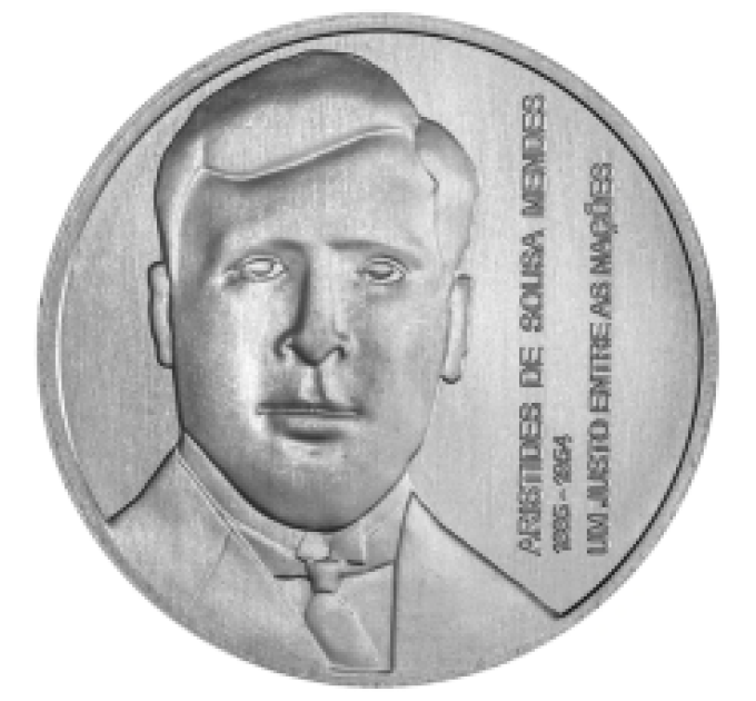 Portugal 5 euro UNC 2021 - Aristides Sousa Mendes – Niemals vergessen