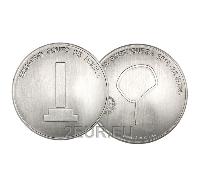 Portugal 7,5 Euro UNC 2018 - Portugiesische Architektur - Souto Moura