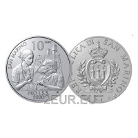 San Marino 10 Euro BU 2020 - Pro I.S.S