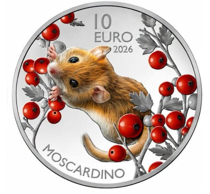 San Marino 10 Euro BU 2026 - Siebenschläfer