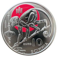 San Marino 10 Euro BU 2024 – Chinesischer Mondkalender – "Affe"