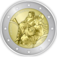 San Marino 2 euro BU 2026 – 450 Jahre nach Tizians Tod
