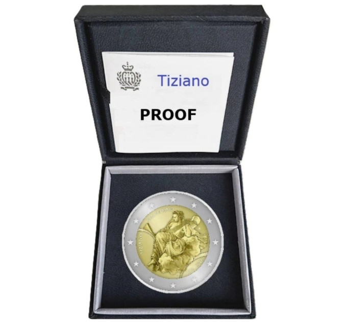 San Marino 2 euro Proof 2026 – 450 Jahre nach Tizians Tod