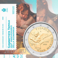 San Marino 2 euro BU 2020 - 250. Todestag von Giovanni Battista Tiepolo