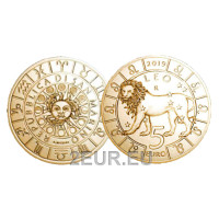 San Marino 5 euro UNC 2019 - "Sternzeichen - Löwe"