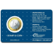 San Marino 1 EURO BU 2012 - 1 EURO + STEMPEL