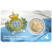 San Marino 2 EURO BU 2024 - Flagge der Republik San Marino