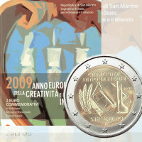 San Marino 2 Euro BU 2009 - Europäisches Jahr der Kreativität und Innovation
