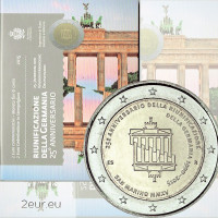 San Marino 2 Euro BU 2015 - 25 Jahre Deutsche Einheit