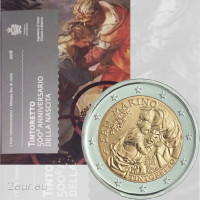 San Marino 2 Euro BU 2018 - 500. Geburtstag von Jacopo Tintoretto