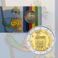 San Marino 2€ BU 2016 - "Nationalmannschaft" C/C