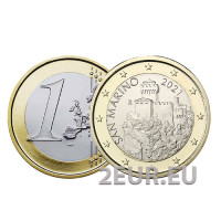 San Marino 1 Euro UNC 2021