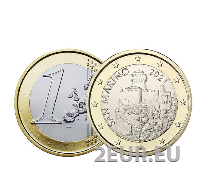 San Marino 1 Euro UNC 2021