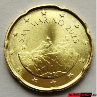 San Marino 20 Cent UNC 2025