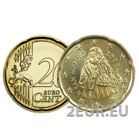 San Marino 20 Cent UNC 2003