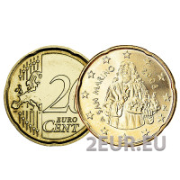 San Marino 20 Cent UNC 2008