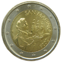 San Marino 2-Euro-Rolle 2026