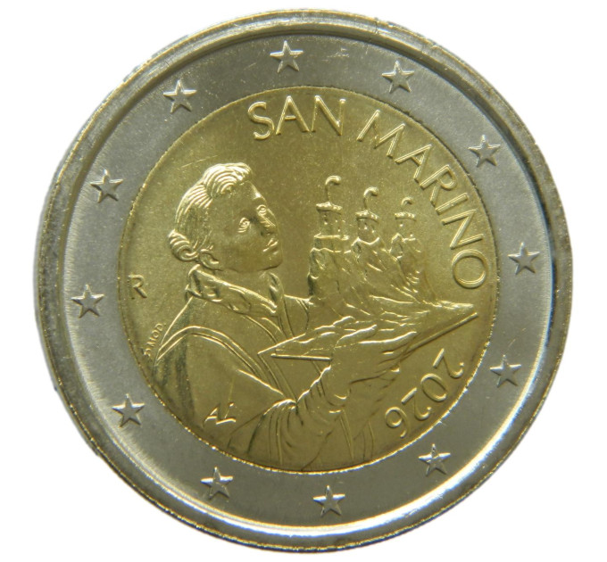 San Marino 2-Euro-Rolle 2026