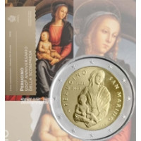 San Marino 2 euro BU 2023 – 500. Todestag von Perugino