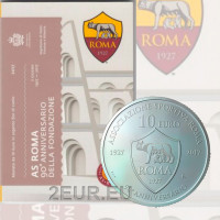 San Marino 10 Euro Silber BU 2017 - 90. Jahrestag der Gründung des AS Roma