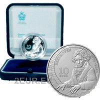 San Marino 10 Euro proof 2020 - 250. Geburtstag Ludwig van Beethovens 