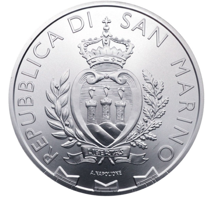 San Marino 5 Euro BU 2026 – Wanderfalke