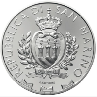San Marino 10 Euro proof 2023 - 15. Jahrestag der Aufnahme der Altstadt von San Marino und des Monte Titano in die Liste des UNESCO-Weltkulturerbes