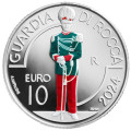 San Marino 10 Euro proof 2024 - San Marino Militär- und Polizeikorps - Festungswache